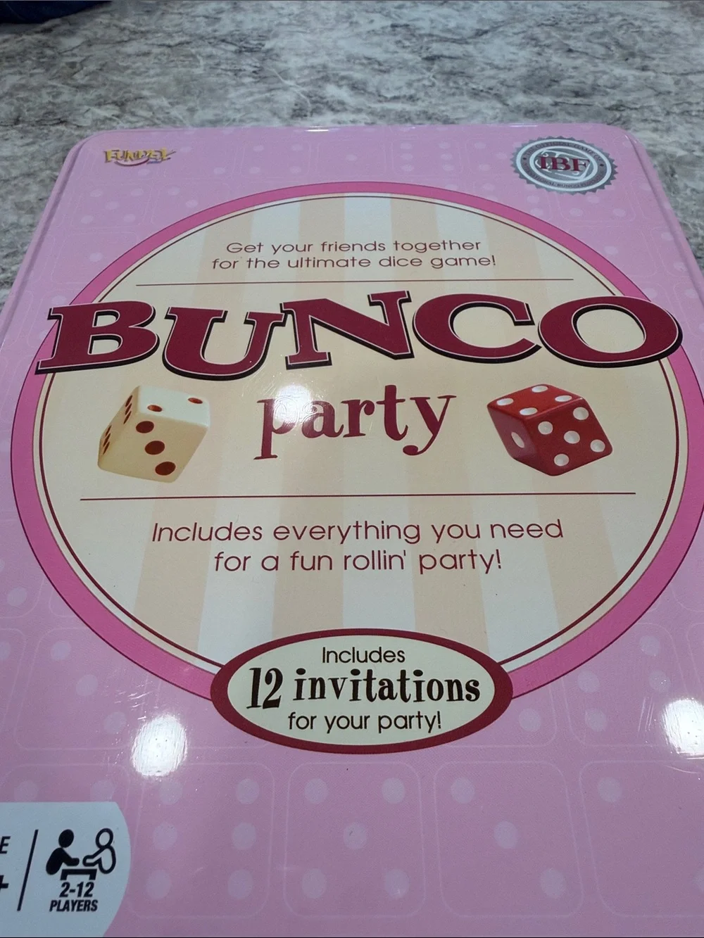 Bunco Party Dice Game